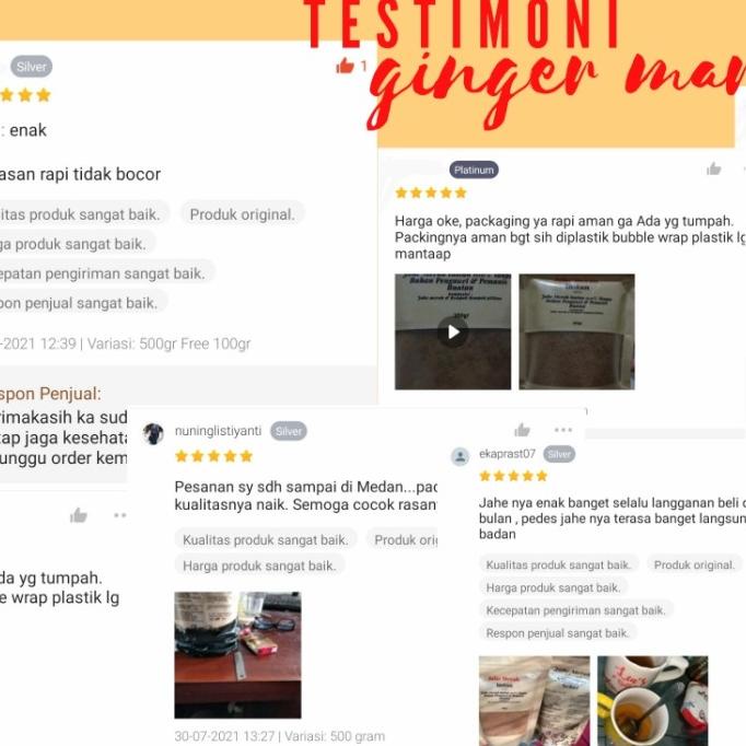 

herbal jahe merah bubuk instan dengan rempah rempah pilihan / SiJahe rah