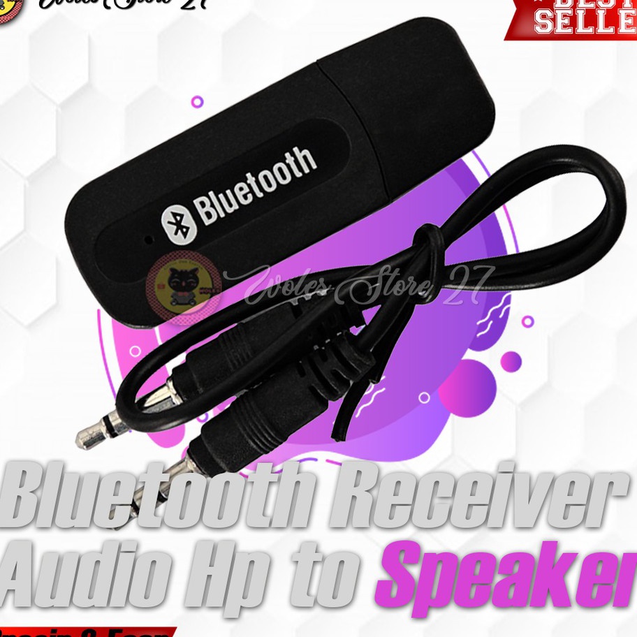 Diskon Promo Bluetooth Receiver Audio Hp to Speaker , Salon Aktif // Bluetooth Receiver Usb Grosir