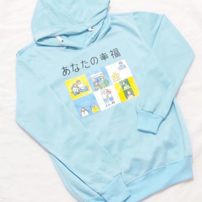 Sweater jepang/sweater hoodie/hoodie jepang/hoodie tebal lembut