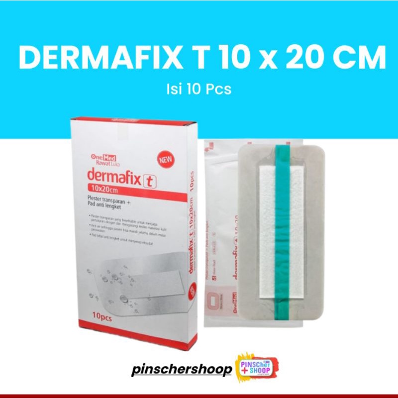 DERMAFIX T 10 X 20 CM PLESTER POST OPERASI ANTI AIR / BOX