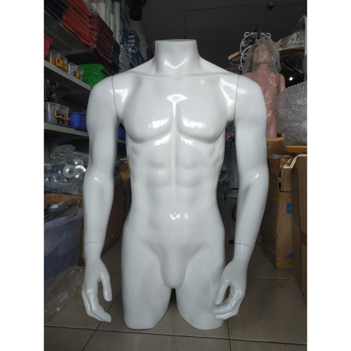 Terlaris Patung Setengah Badan Pria/Manekin Setengah Badan Cowo Celana Pendek
