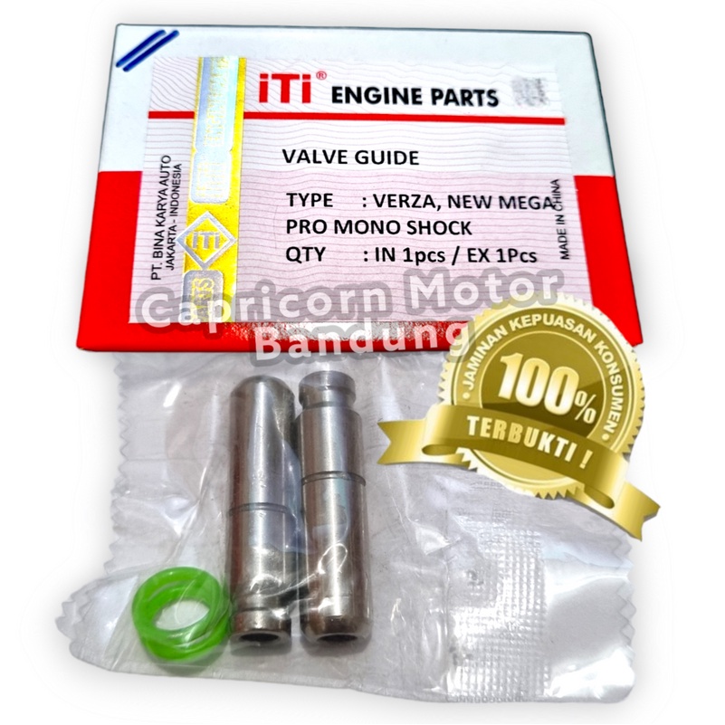 Bos botol KLEP VERZA MEGA PRO NEW Valve Guide ITI Finishing