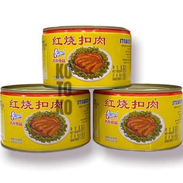 

Gulong Stewed Pork Slice / Daging Samcan Babi Kaleng 383gr Best Seller