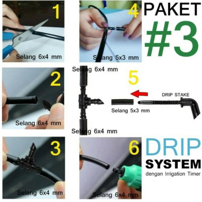 Alat Siram Tanaman Otomatis | Paket Alat Siram Tanaman Otomatis