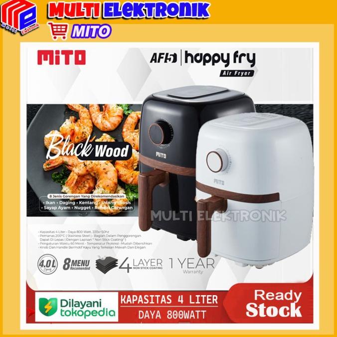 Air Fryer Mito AF5 / AF 5 / AF-5 Wood Series Kapasitas 4 ltr Original