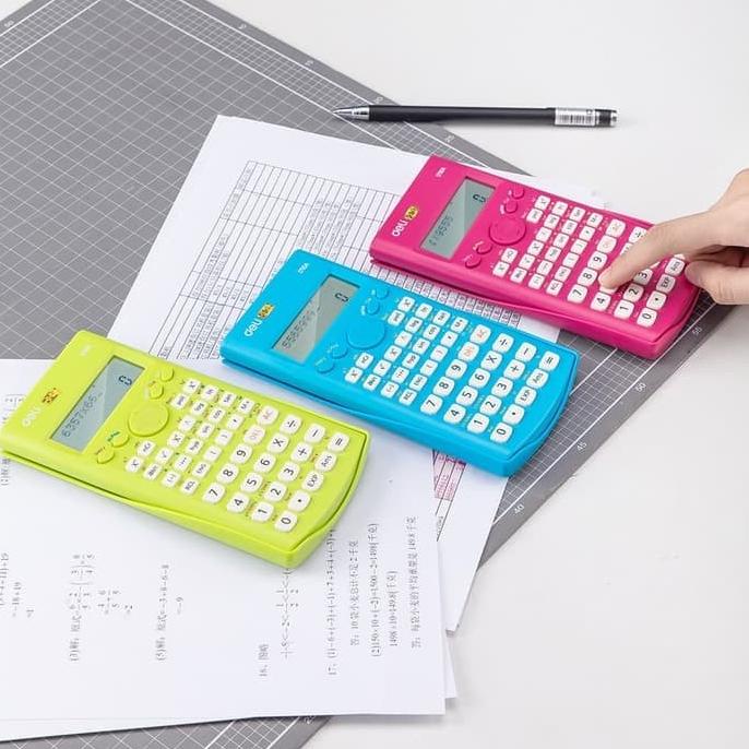 

Kalkulator Scientific Deli 1710A Fancy Trendy 240 Fungsi