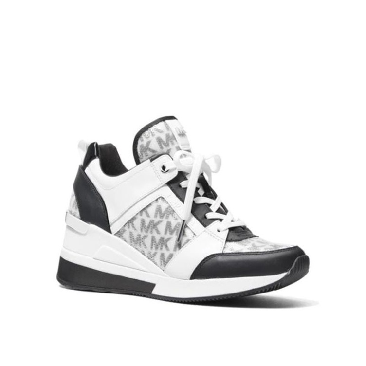 MK Georgie Sequined leather sneaker