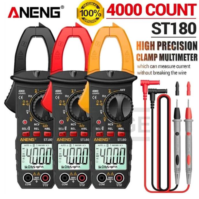 ANENG ST180 Digital Clamp Multimeter Tang Ampere 4000 Count