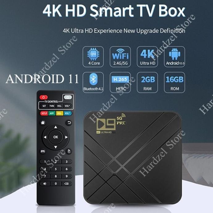 STB TV BOX ANDROID 11 RAM 2GB ROM 16GB wmf01
