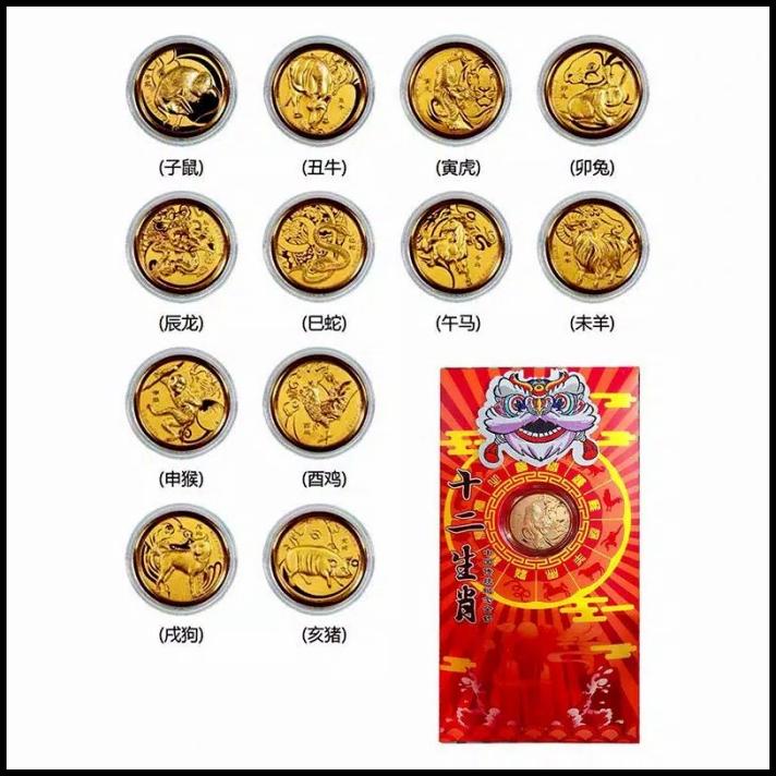 

Angpao Emas 12 Shio Angpao Imlek Sapi Angpau 2021 Angpao Ulang Tahun