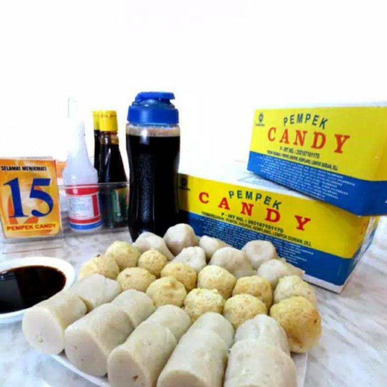 

Pempek Candy Paket Rp 440.000 isi Besar / Pempek Palembang Mpek Mpek ASLI Best Seller