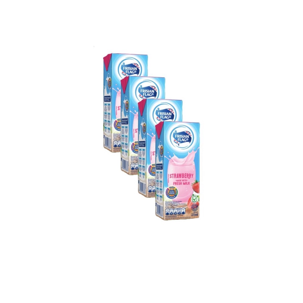 

[Miliki Sekarang] Frisian Flag UHT Strawberry 4 x 225 ml CMP