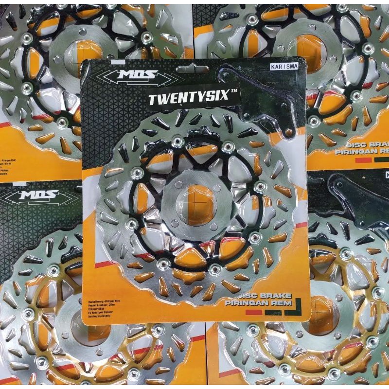 Piringan cakram Depan Kharisma Supra 125 4 lubang Model PSM lebar 300mm