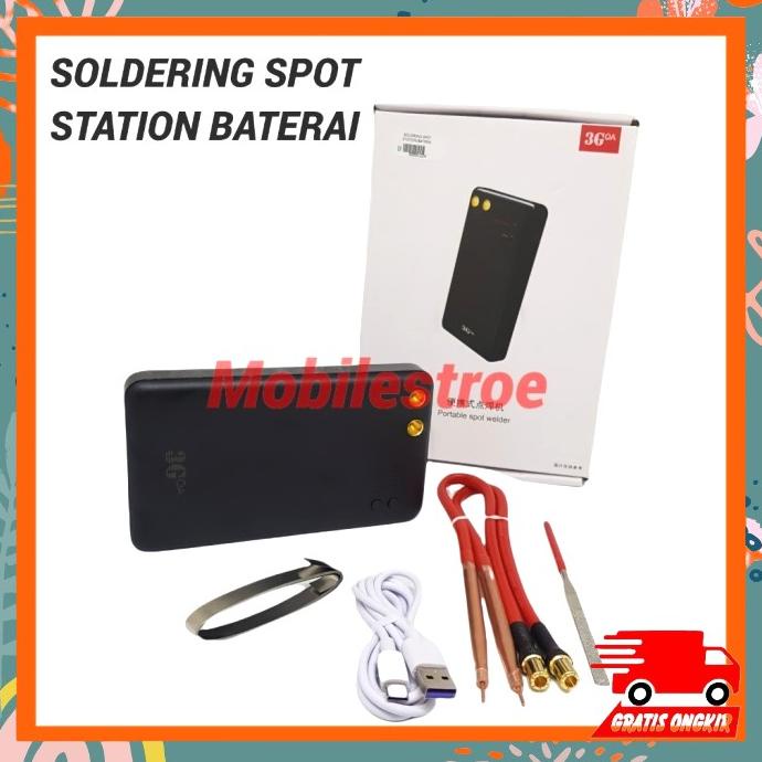 Soldering Spot Station Baterai | Las Titik Spot Welder Portable