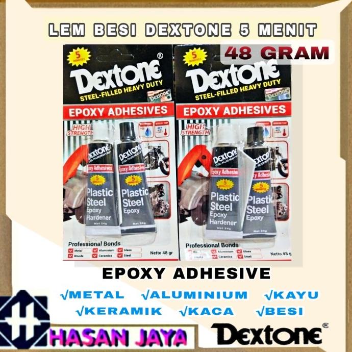

+%+%+%] lem besi dextone 5 menit 48 gram