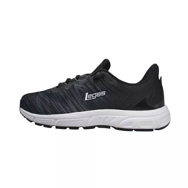 League Legas Sepatu Lari Unisex Galaxy LA U Hitam Original