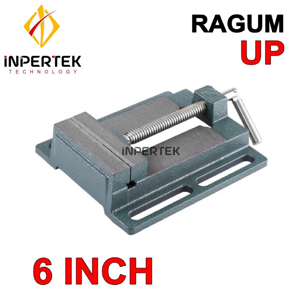 Ragum 6" UP 150 mm Catok 6 Inch Vise Bench Penjepit Meja Mesin Tanggem Mesin Bor