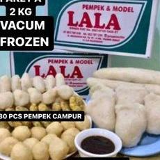 

Paket A Isi 80 pcs Pempek Lala 26 Ilir Palembang [ VACUM FROZEN ] Best Seller