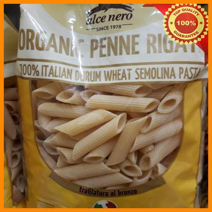 

(KSKS) ORGANIC PENNE RIGARE 100% ITALIAN DURUM WHEAT SEMOLINA PASTA 500 GRAM