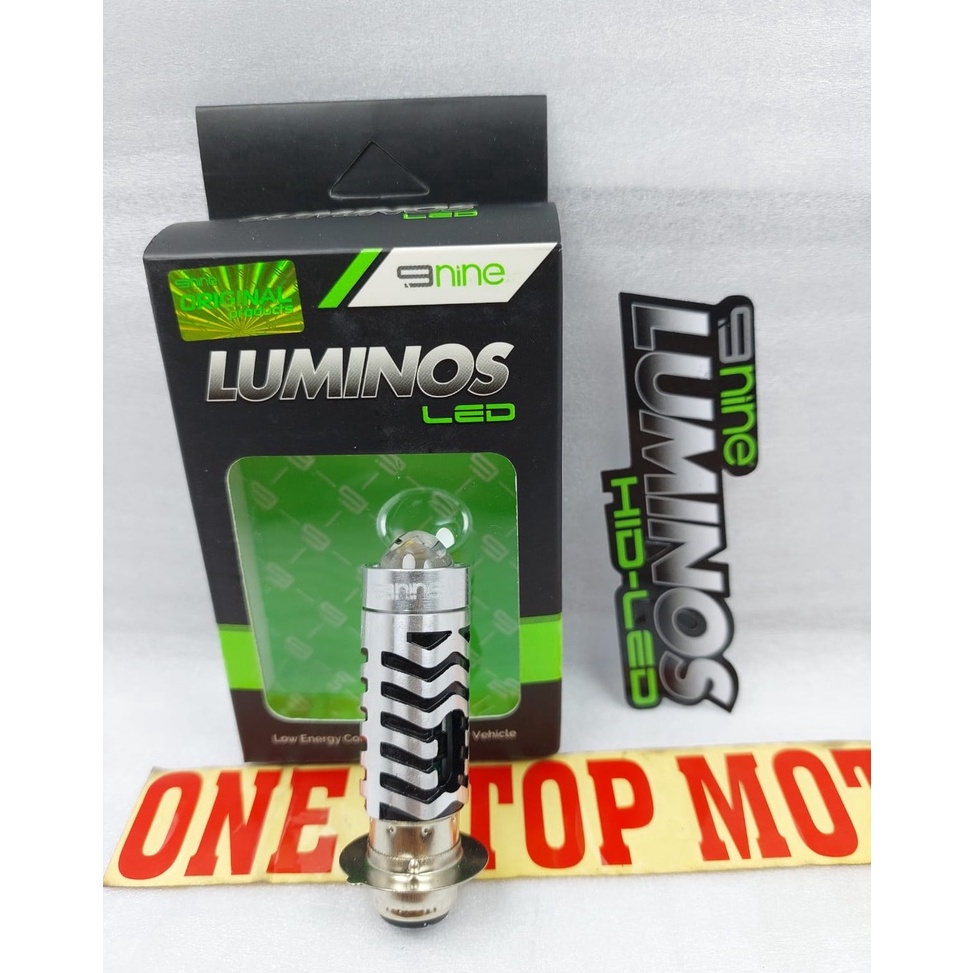 Recomended. Lampu depan LASER LED LUMINOS 2 in 1 dua warna H6 PNP Putih kuning