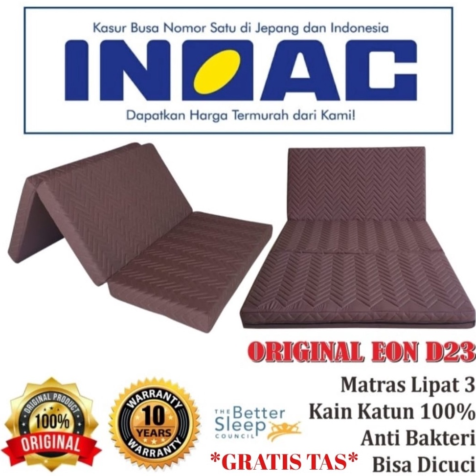 NEW STOCK Kasur Busa Lipat INOAC Density 23 Garansi 10 Tahun