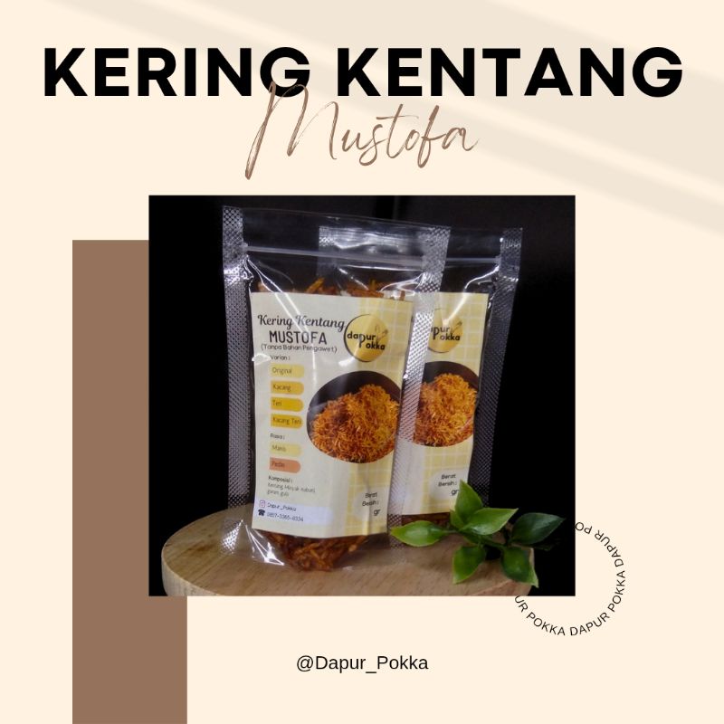 

Kering Kentang Mustofa 150 gram