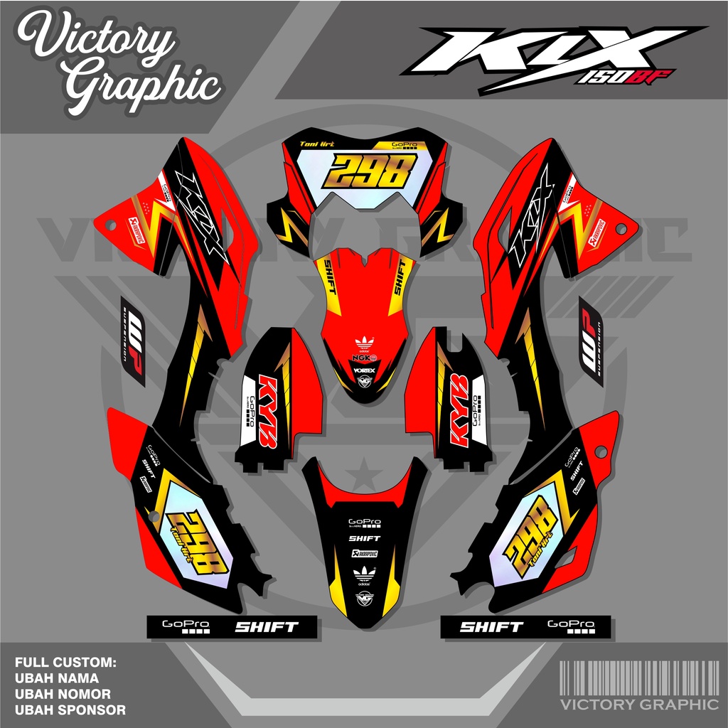Decal Klx bf 150 Fullbody Decal KLX bf150 Stiker klx