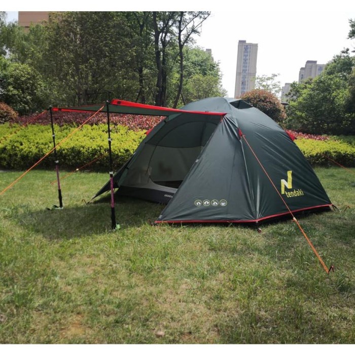 Terlaris Camp Tenda Camping Tendaki Arundaya 4+ Air Tenda Kapasitas 4 Orang