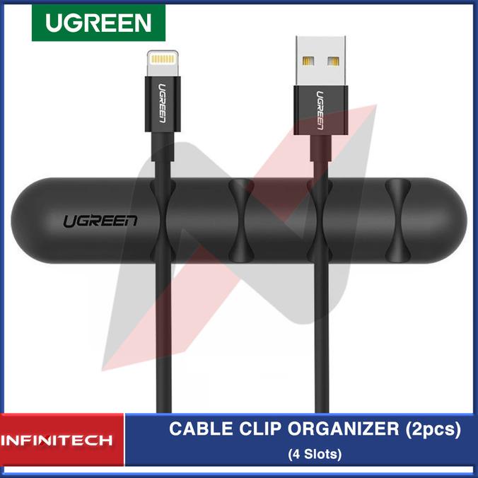 

Ugreen Cable Clip Kabel Data Charger Desktop Cord Holder Organizer