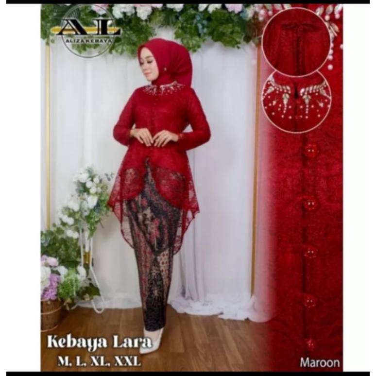 ORIGINAL SETELAN KEBAYA//KEBAYA PINGUIN//KEBAYA TUNIK TERLARIS//KEBAYA JUMBO//KEBAYA PESTA MODERN