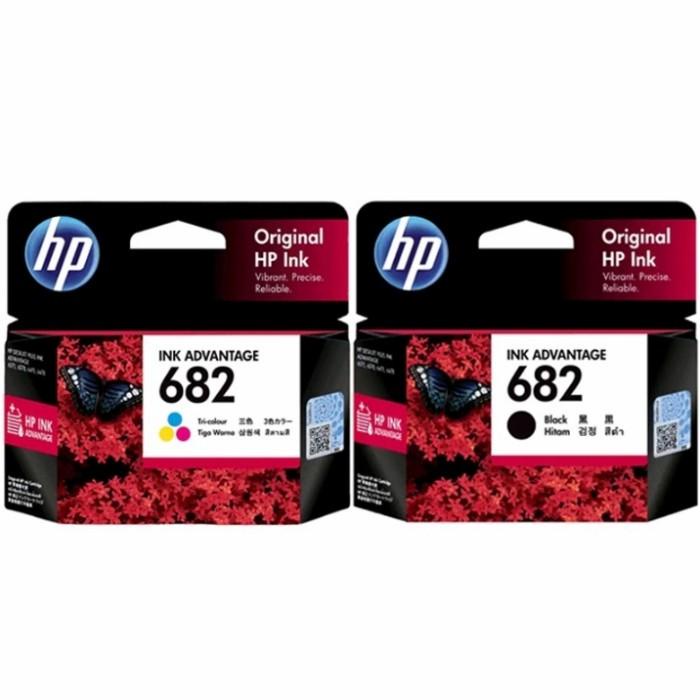 Ink Advantage Tinta Hp 682 Black Printer Deskjet 2775 2776 2777 2778