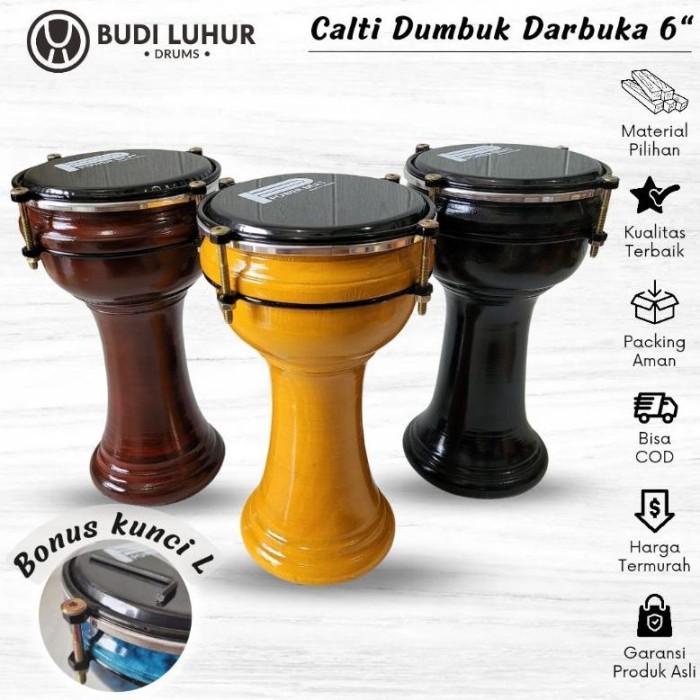 Oekr Termurah Calti Dumbuk Pinggang Darbuka Anak Kecil Mika 6 Inch Suara