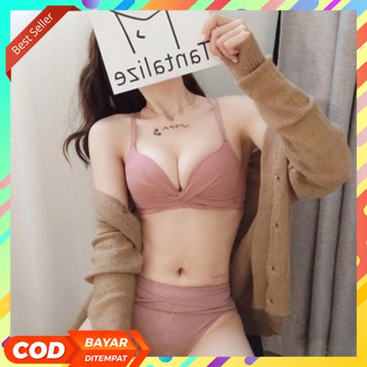 Angela Premium Japan Bra Bh Push Up Set Kawat Celana Dalam Wanita Bikini Sport Beha Lingerie Korea F