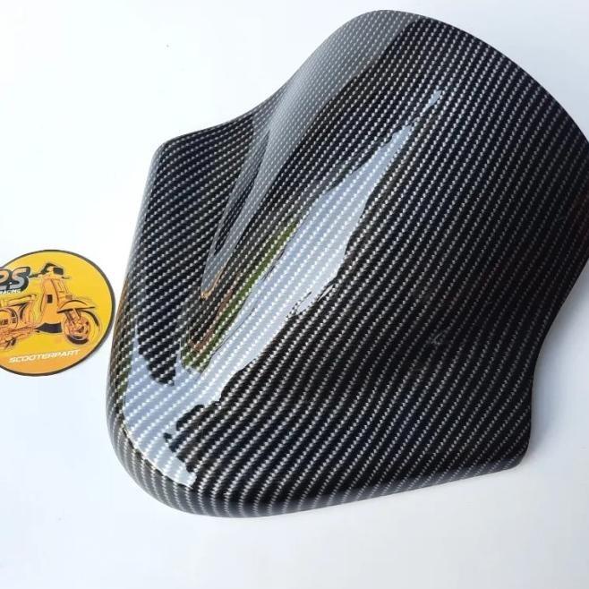 Puas Visor Stang Vespa Racing Kedok Batok Vespa Balap Carbon Original
