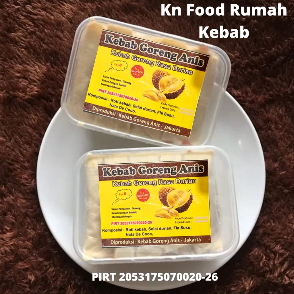 

Kebab Mini Durian promo made By Rumah Kebab