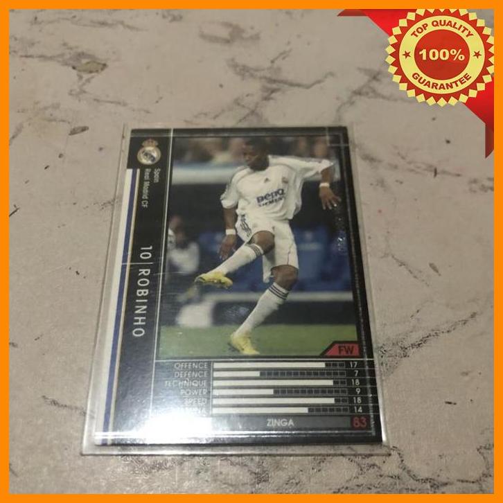 (soh) wccf rookie card robinho