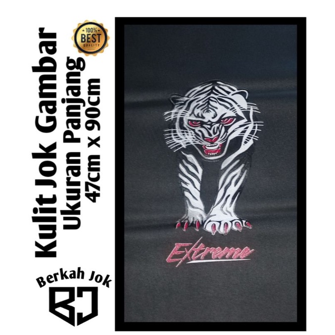 kulit jok motor Macan Putih