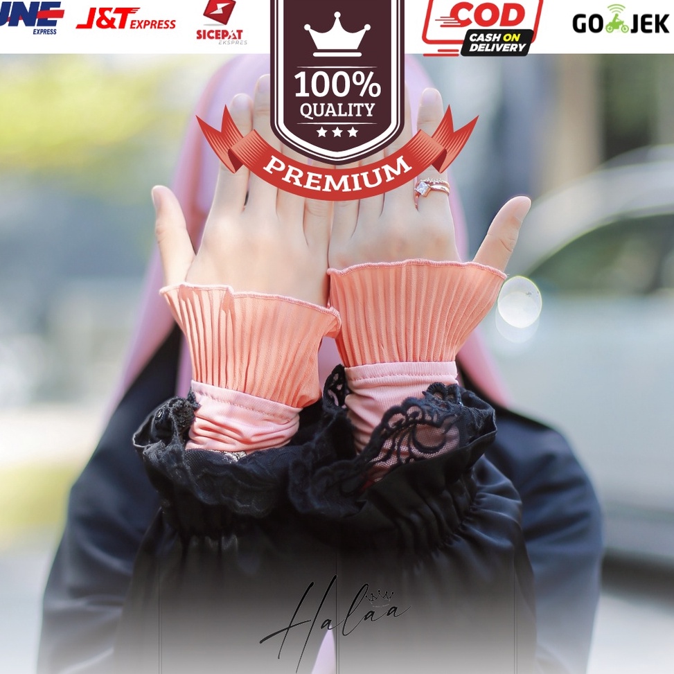 F99948 HANDSOCK QUEEN RUFFLE / HANDSOCK RENDA PLISKET 92