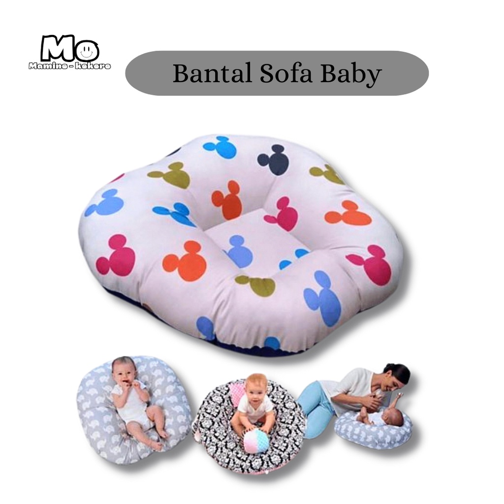 Bantal Sofa Bayi | Bantal Duduk Bayi | Tempat Tidur Bayi | Kasur Bayi Sofa