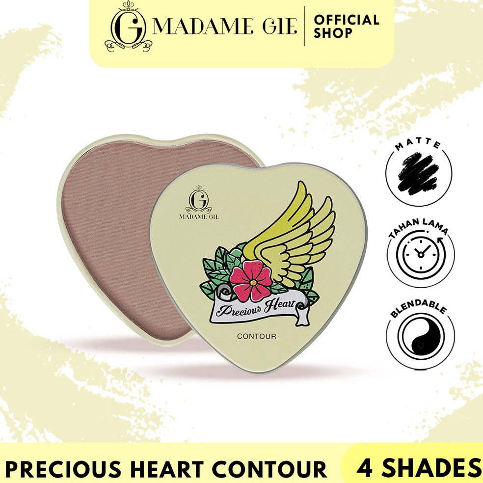 Best Promo✳ [BPOM] Madame Gie Precious Heart Contour - MakeUp 624;