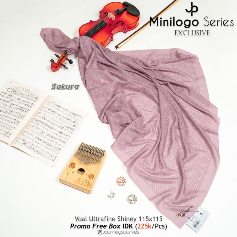 Journey Scarves Mini Logo (Sakura)