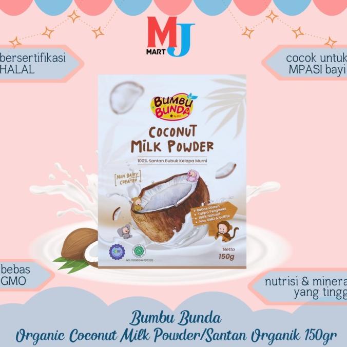 

Kualitas terbaik] Bumbu Bunda by Elia Organic Coconut Milk Powder Mpasi Santan Bubuk