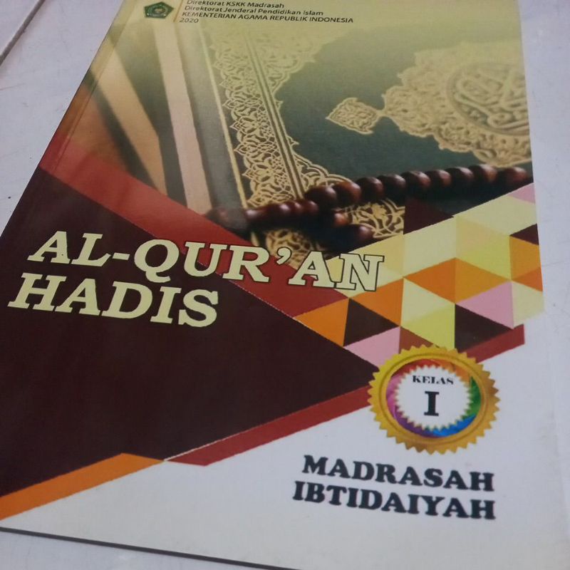 

buku siswa Al quran hadis kls 1 MI kma