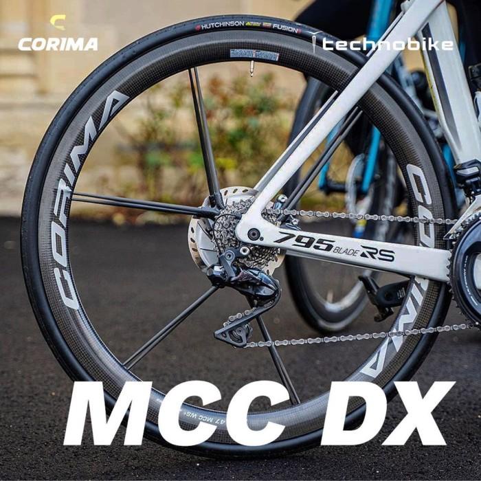 Terlaris Wheelset Road Clincher Corima 47Mm Mcc Ws+ Dx Disc Ceramic Speed 3K Sh