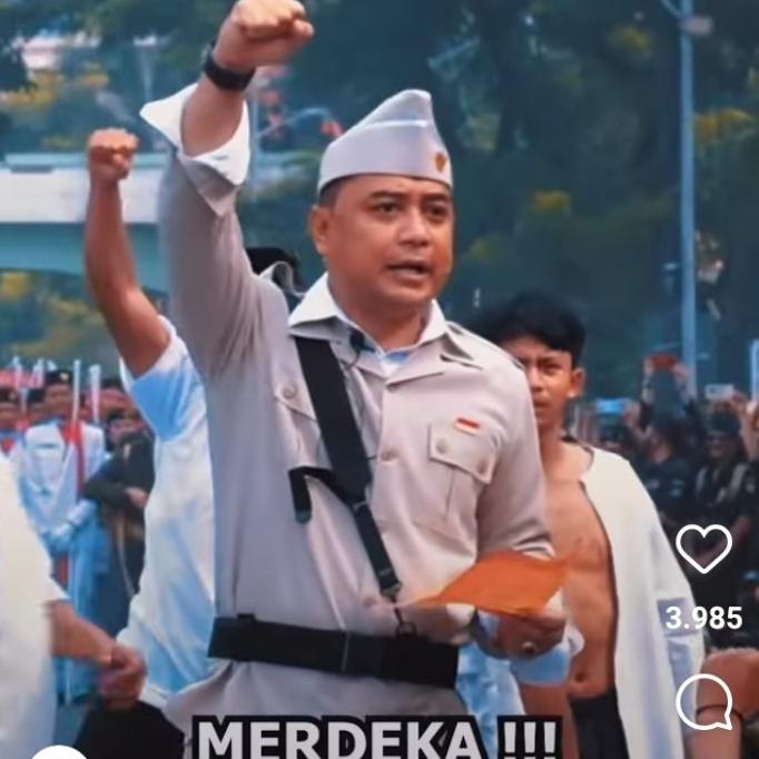 kostum pejuang baju bung Tomo tanpa sabuk no 6