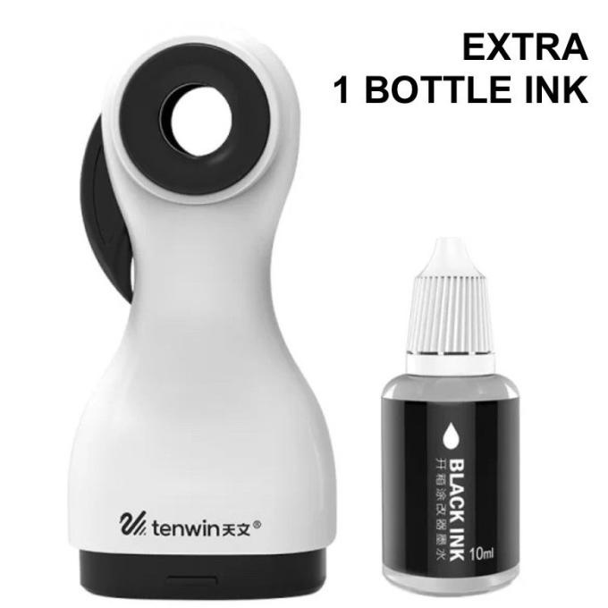 

[Terlaris] Tenwin 7605-1 Ink Roller Stempel Keamanan Privacy Seal