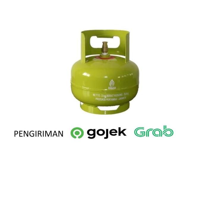 Tabung Gas LPG 3 kg Melon full isi
