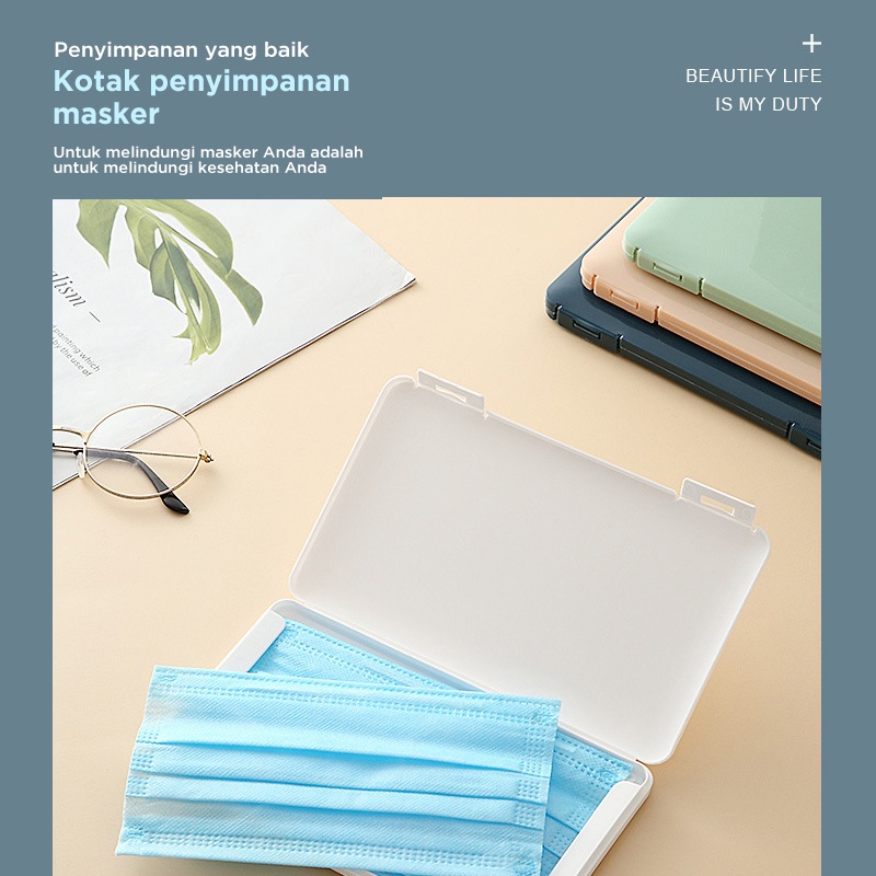 Holiven Kotak penyimpanan masker