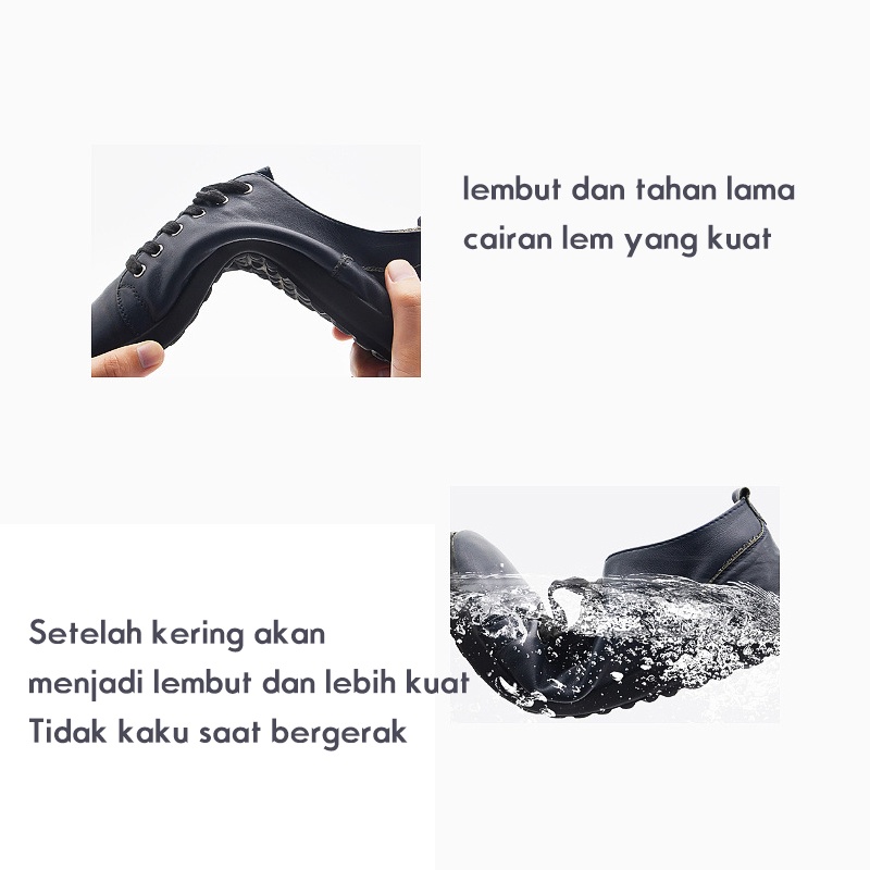 Holiven Lem Perbaikan Sepatu Kuat Tahan Air 50ml