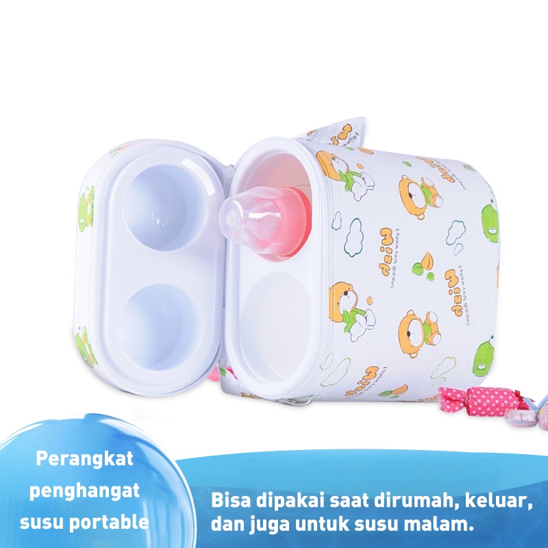 Holiven Barel isolasi PVC dengan liner / Barel isolasi plastik ganda / Barel isolasi botol susu ganda